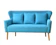 Livien Furniture Laura Sofa Blue 1
