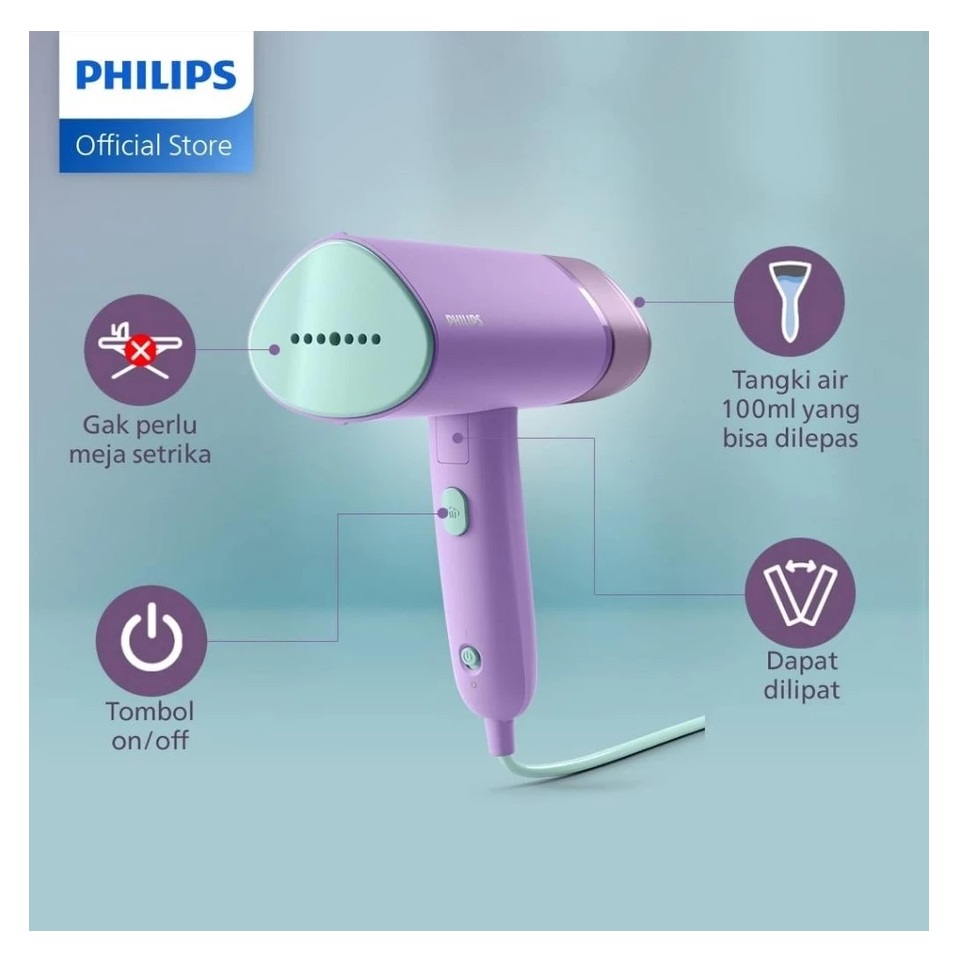 Philips Electronics Philips 3000 Series Steamer Genggam  STH3010/30
