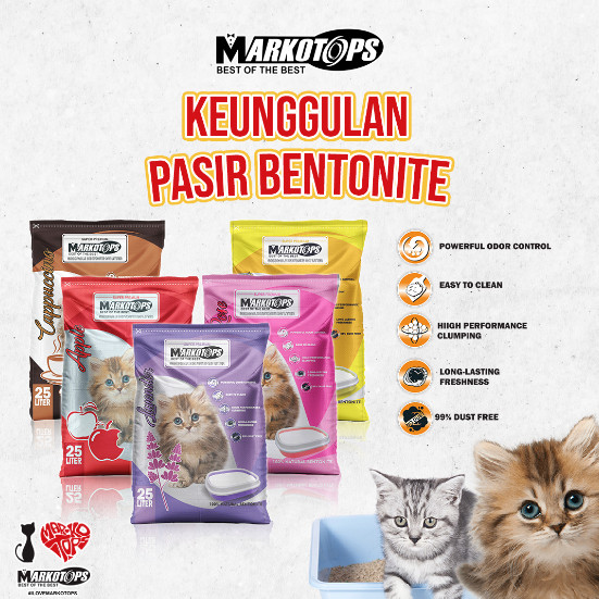 Markotops Scoopable Bentonite Cat Litter 25 liter 4