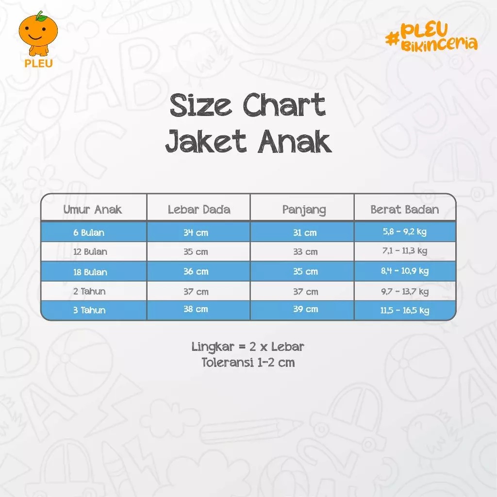 PLEU Jaket 2 IN 1 Kotak 5