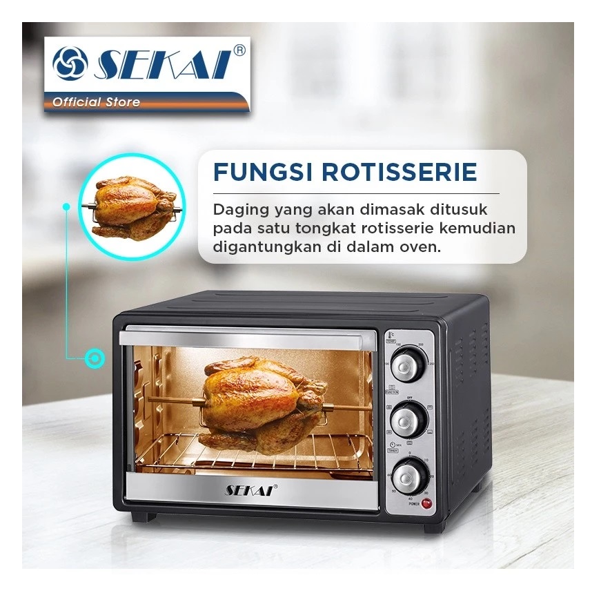 Tripacific Electrindo SEKAI Oven Listrik OV-260