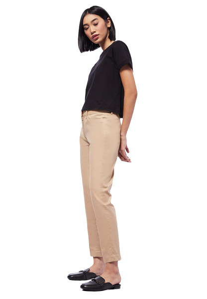 Basic Tapered High Rise Madison Editor Pants