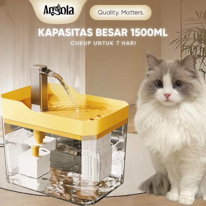  Angola Tempat Minum Kucing Otomatis  M71 