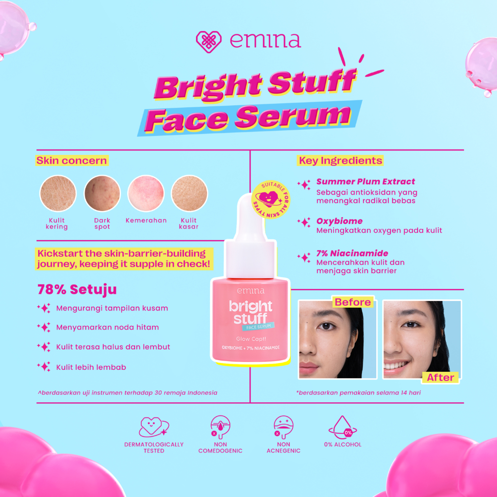 Paragon Technology and Innovation Emina Bright Stuff Face Serum