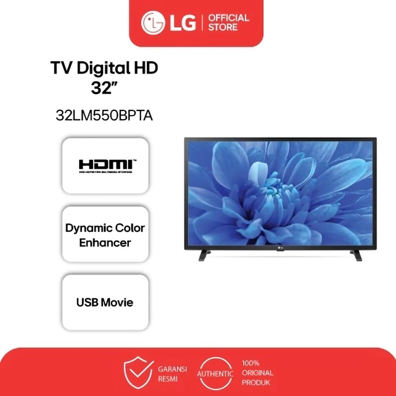 32” HD Dynamic Color Enhancer TV 5