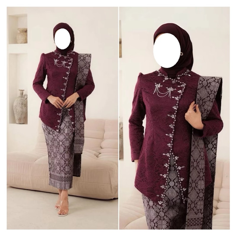 By Karyaku Batik Kebaya Janggan Modern