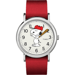 Timex x Peanuts - Snoopy 38mm Fabric Strap Watch