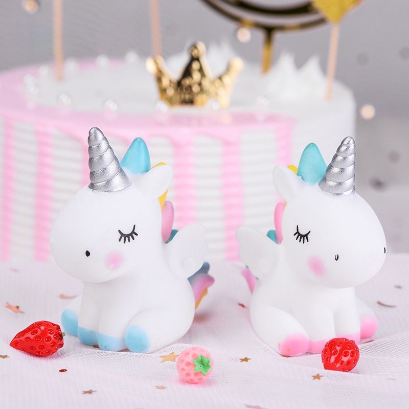 Hiasan Kue Unicorn Set 4