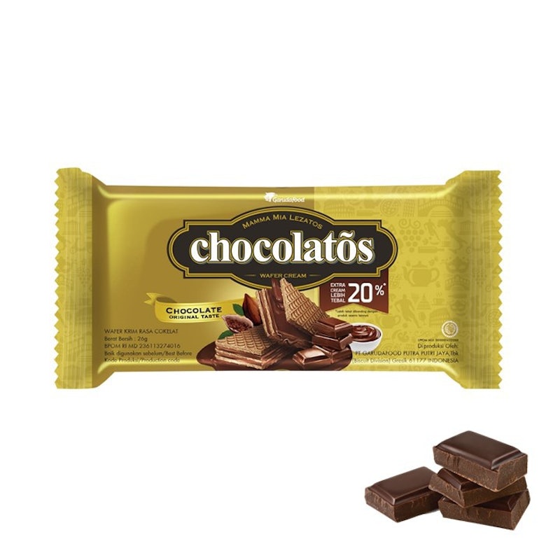 Chocolatos Wafer Cream Original 2