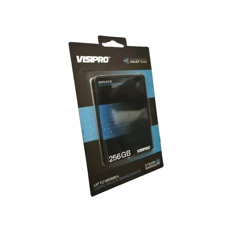 VISIPRO SSD 2.5 SATAIII 256GB VAULT 3Y 1