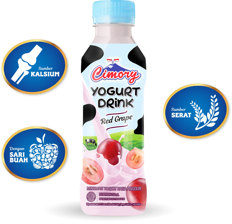 Cisarua Mountain Dairy Cimory Yogurt Drink