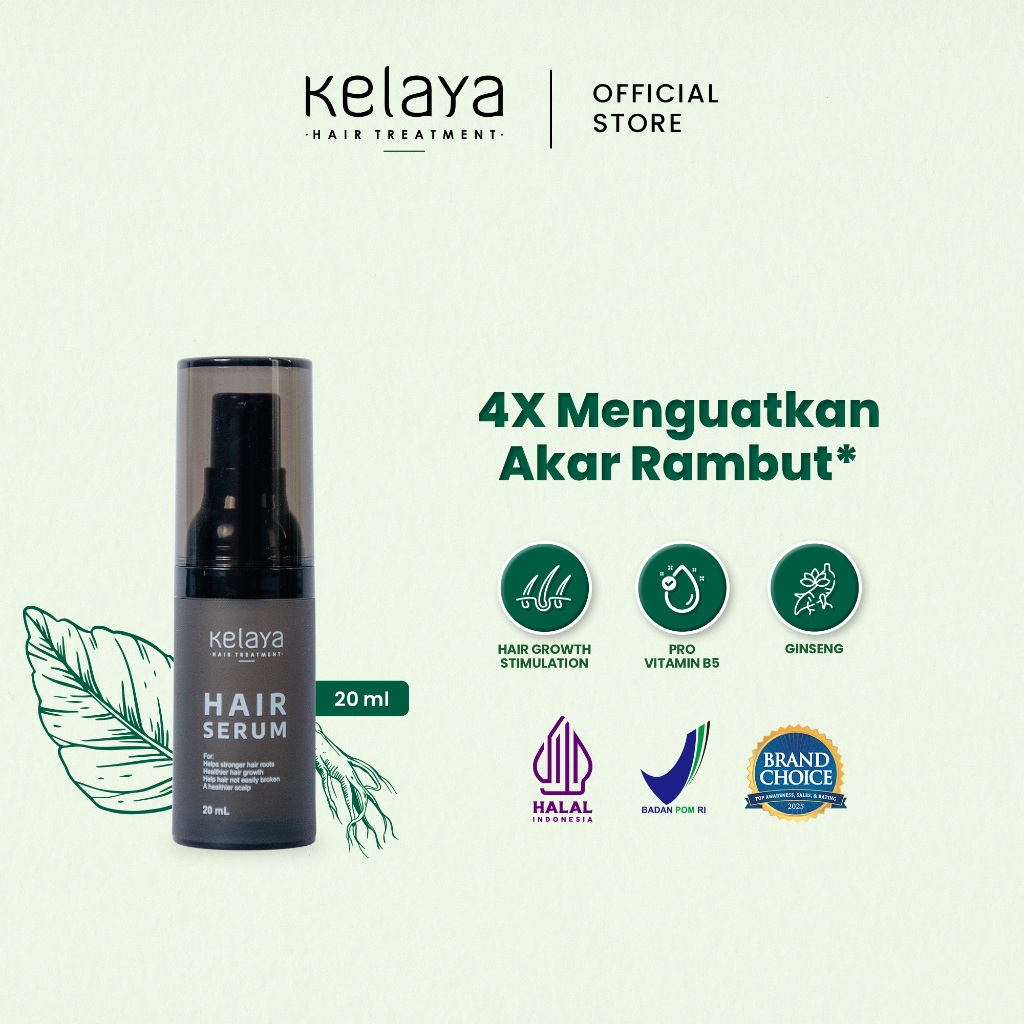 Inovasi Teknologi Kosmetika Kelaya Hair Serum