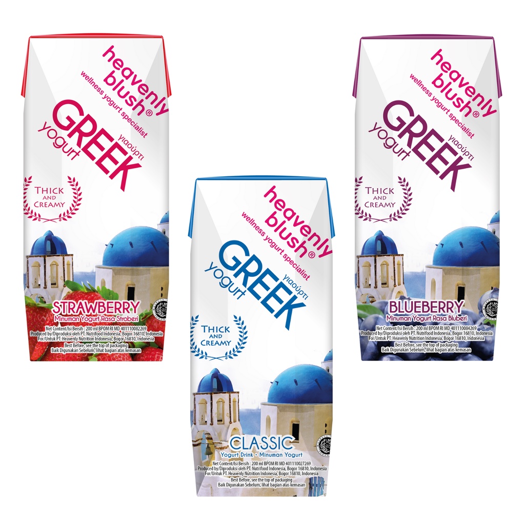 Heavenly Blush GREEK Yogurt