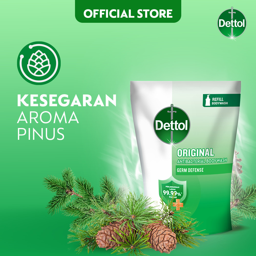 Reckitt Benckiser Dettol Original Antibacterial Bodywash