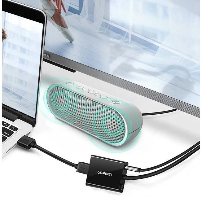 Ugreen Group UGREEN VGA to HDMI Adapter with Audio 50945