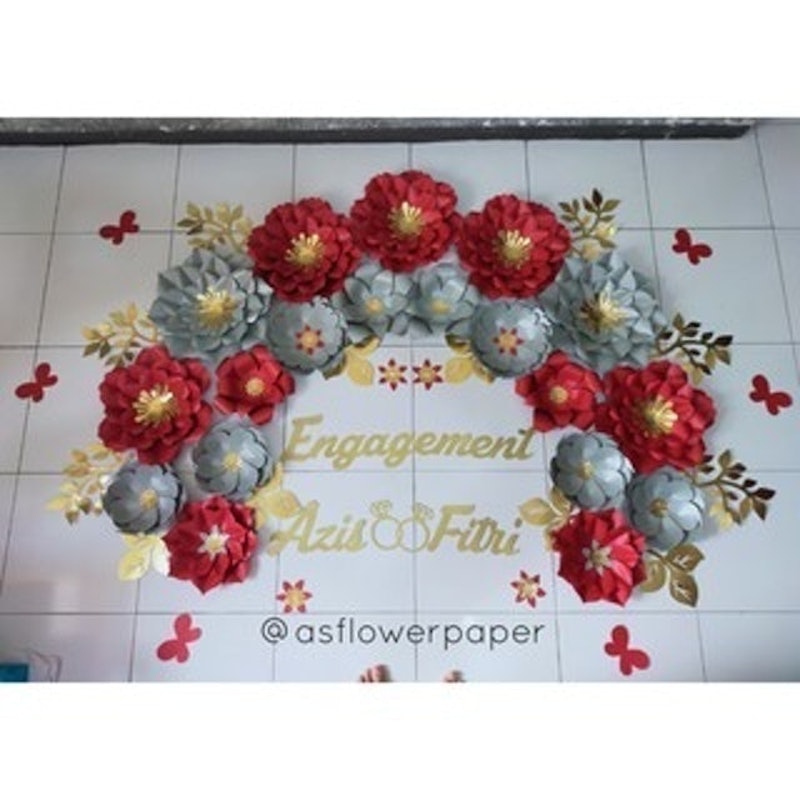 Paper Flower Engagement Tipe T 2