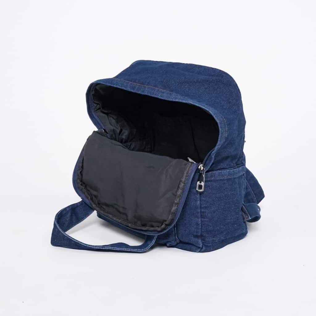 Naughty x Les Femmes Backpack Denim Wilona A902A 220809 