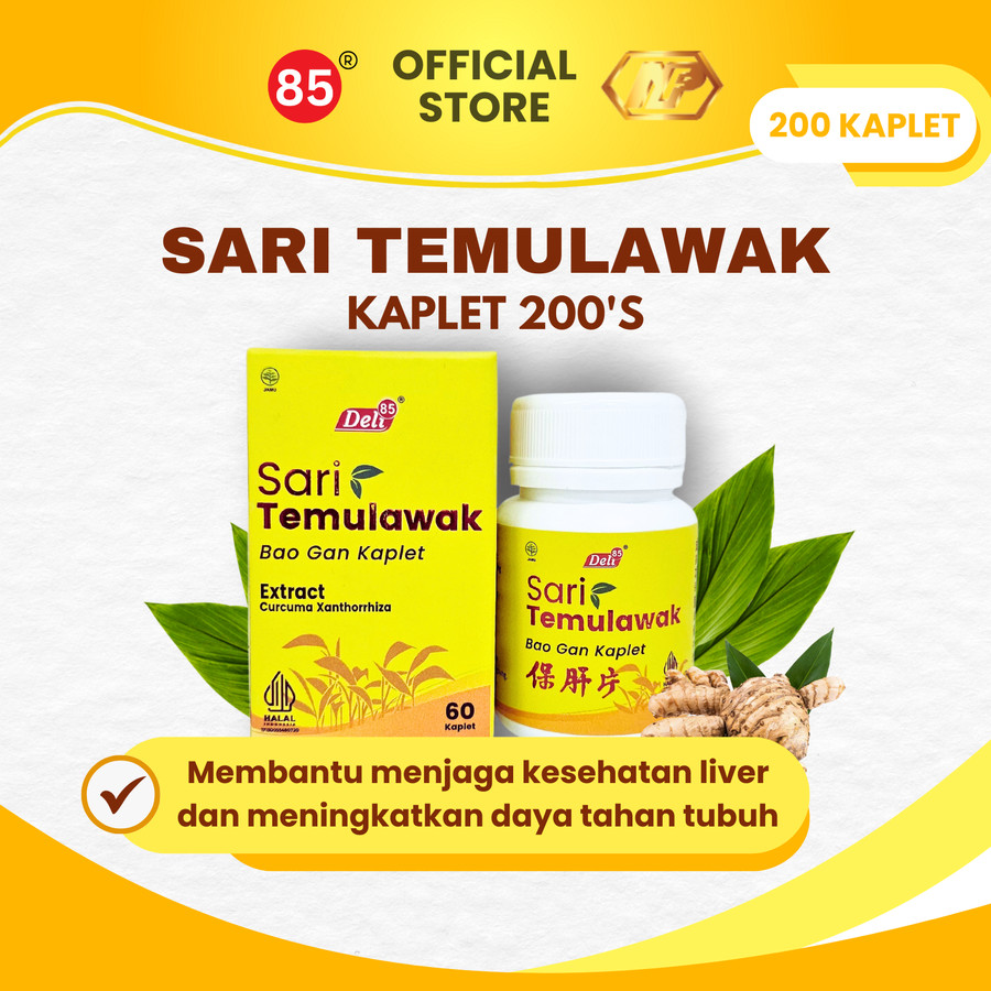 Deli 85 Sari Temulawak Kaplet