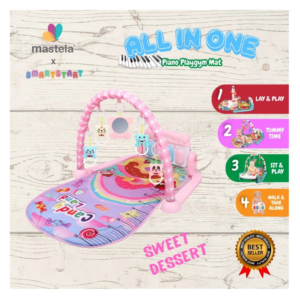 Mastela X Smart Start All in One Piano Playgym Mat  2