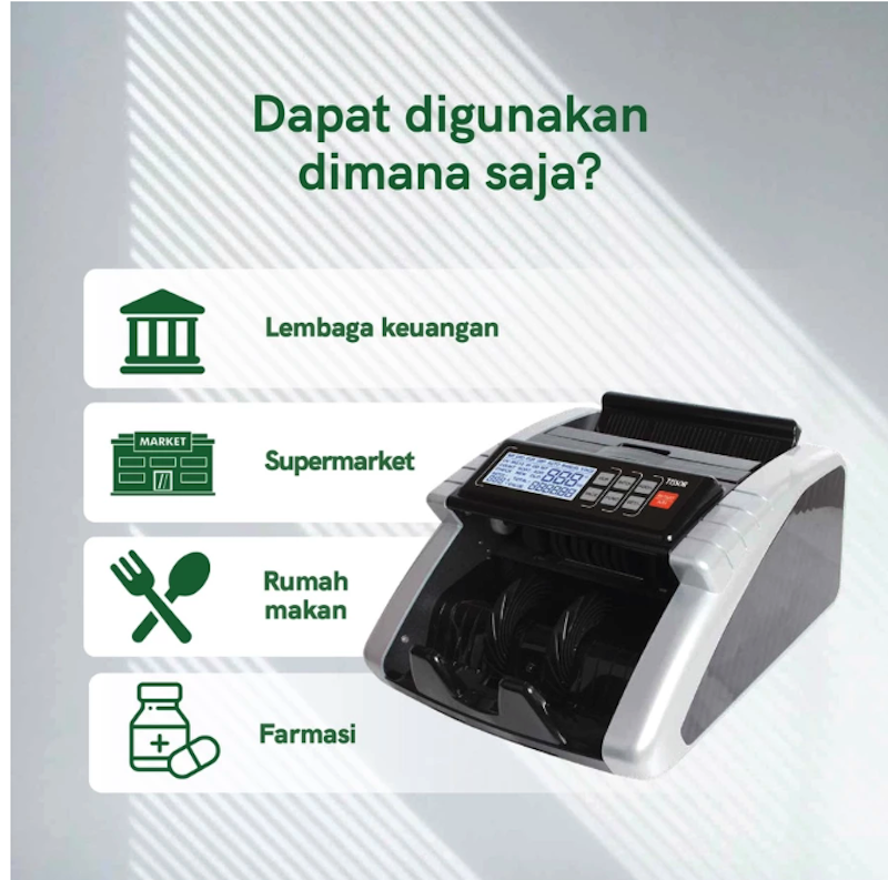 Tissor Mesin Penghitung Uang T1100C