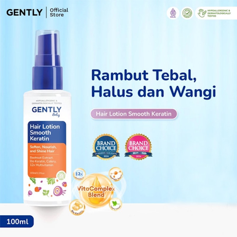 Gently Baby Hair Lotion Smooth Keratin 2