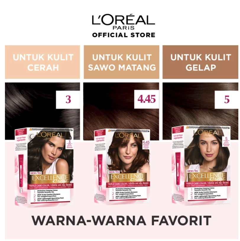 L’Oréal L’Oréal Paris Excellence Créme 4.45 Mahogany Copper Brown