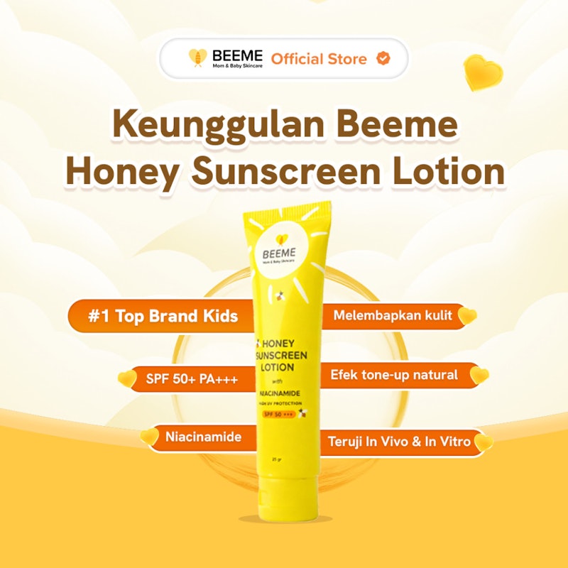 Beeme Honey Sunscreen Lotion with Niacinamide 2