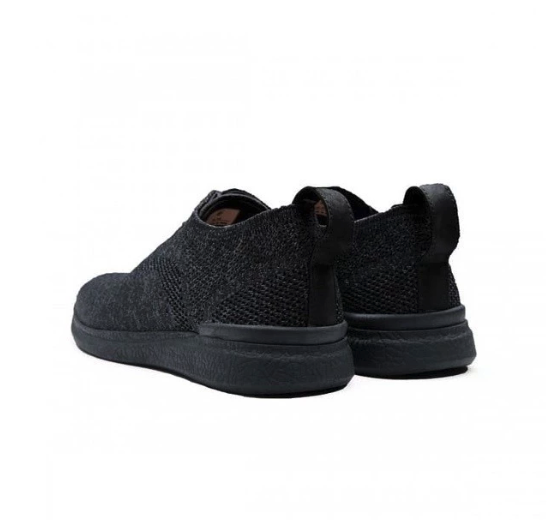  Portee Goods Oxford Knit Oreo All Black