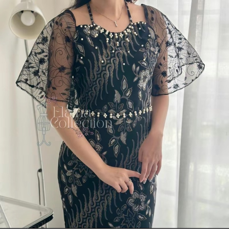  Elaina Collection Dress Elaina Batik Premium 