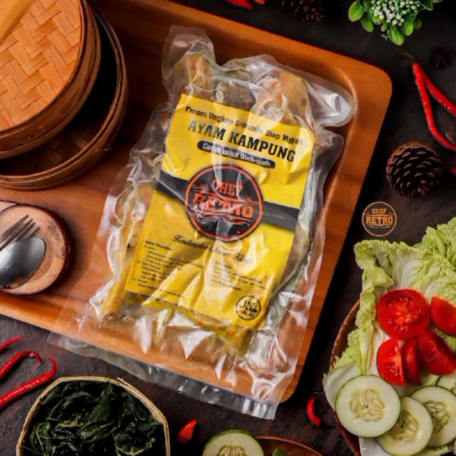 Chef Retro Ayam Kampung Ungkep