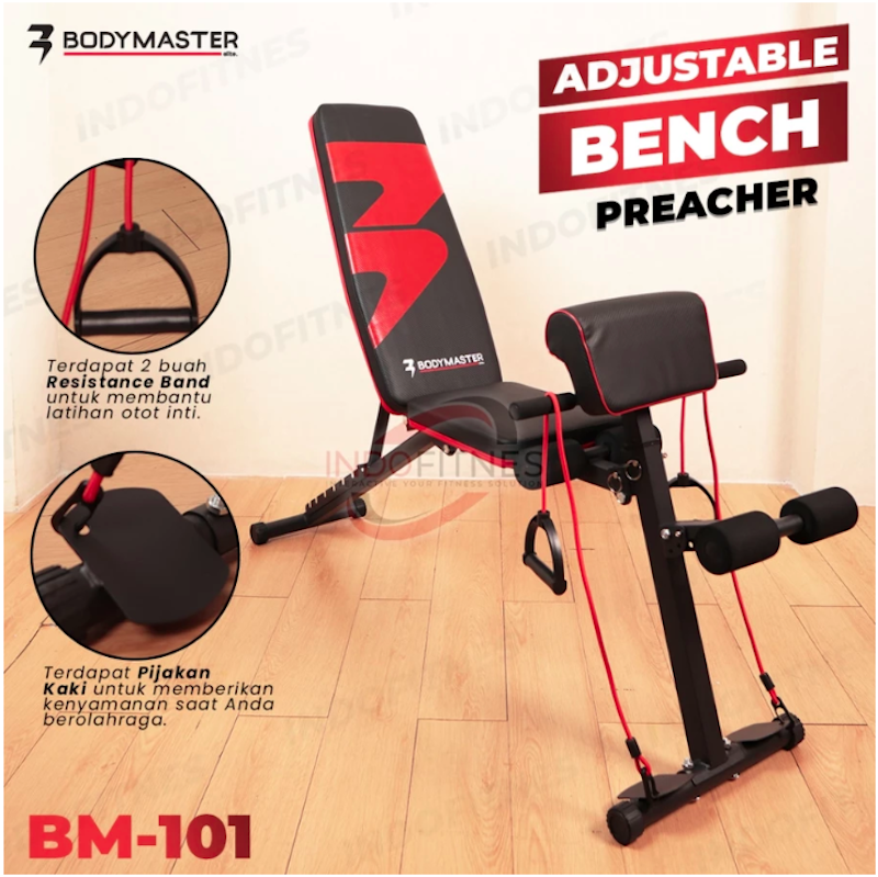 Bodymaster Adjustable Preacher Bench 4