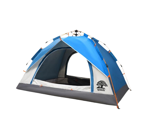 Speeds Tenda Camping 4 Orang Tenda Otomatis Model Piramid  ｜ LX 018-08