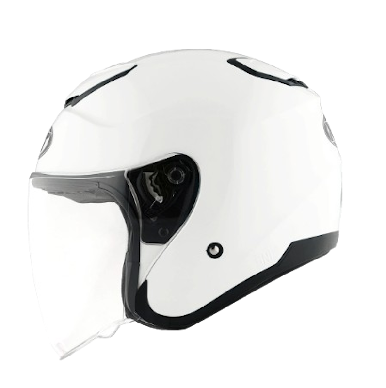 KYT Helm Kyoto R Solid White 1