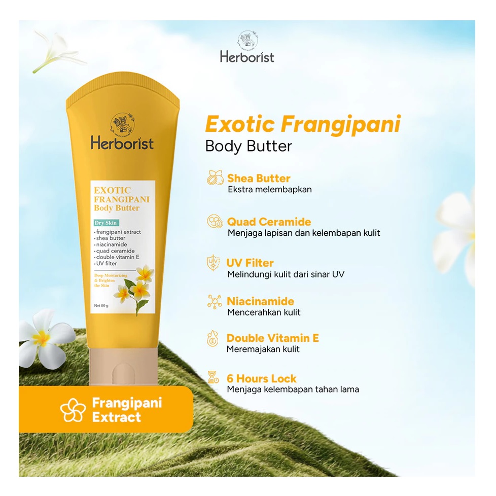 Victoria Care Indonesia Herborist Body Butter Exotic Frangipani