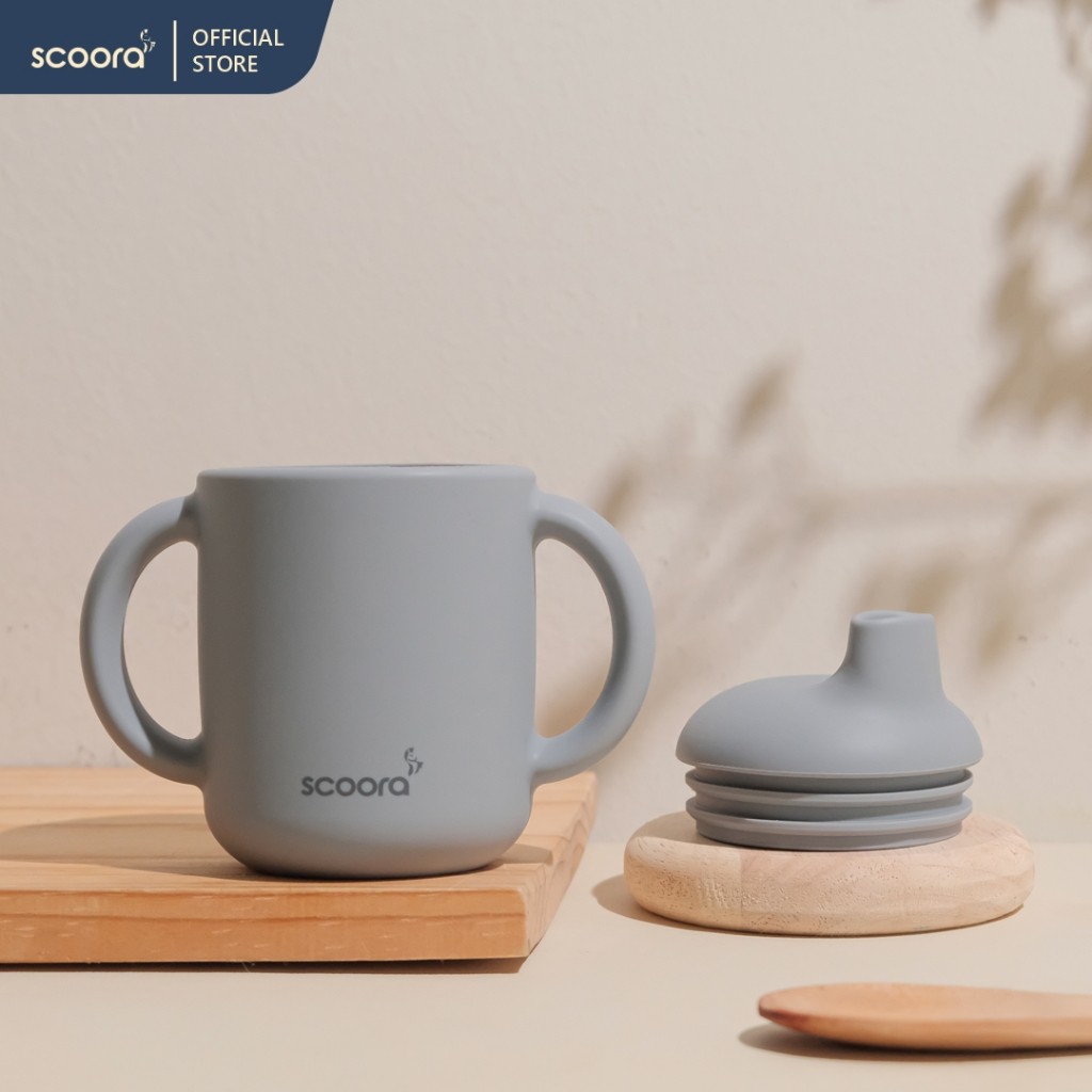 Scoora Sukses Indonesia SCOORA Silicone Premium Cup Sippy
