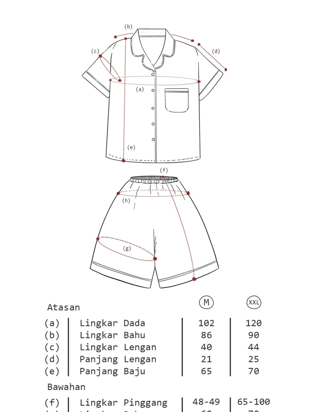  MALOVA Alonica Short Piyama