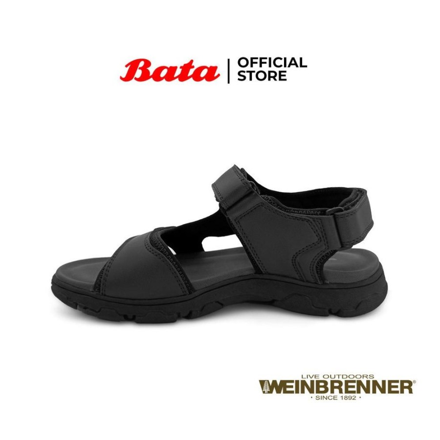 Sepatu Bata Weinbrenner Everest Sling-Black Tough Sole