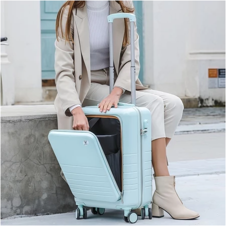  JZR Travel Koper 20 Inci dengan Tempat Cangkir A901