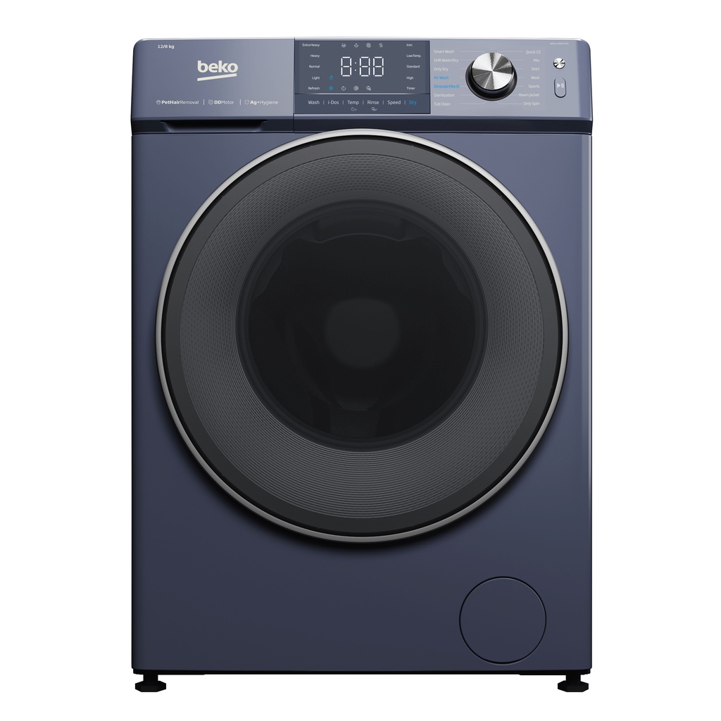 BEKO Mesin Cuci dan Pengering ｜ WDW1287PD1BL