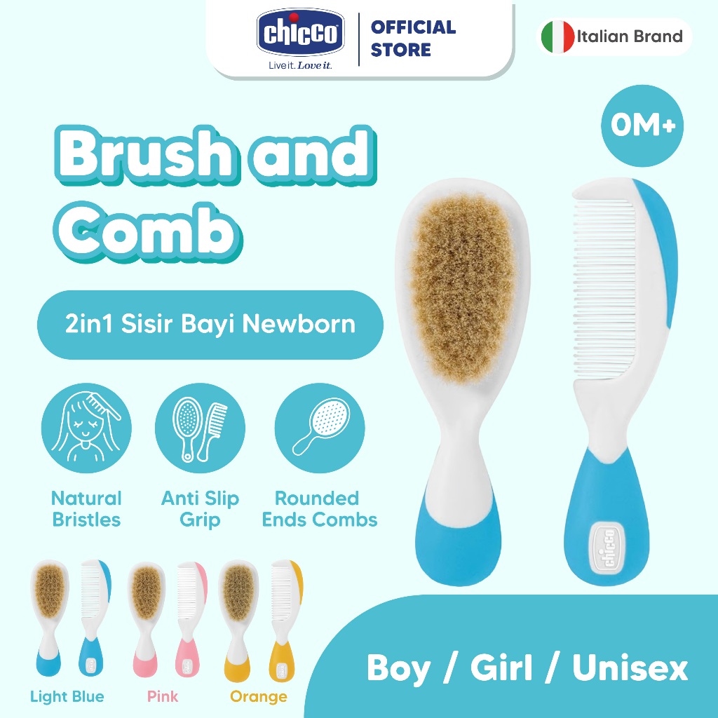 Artsana Chicco Brush and Comb