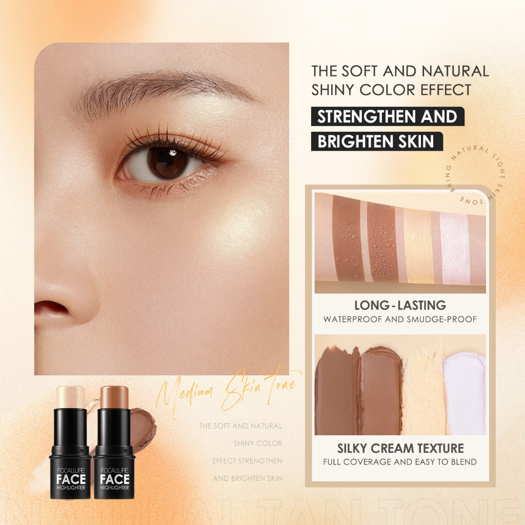Silky Cream Highlighter & Contour Multi-Stick #4 Brown 3
