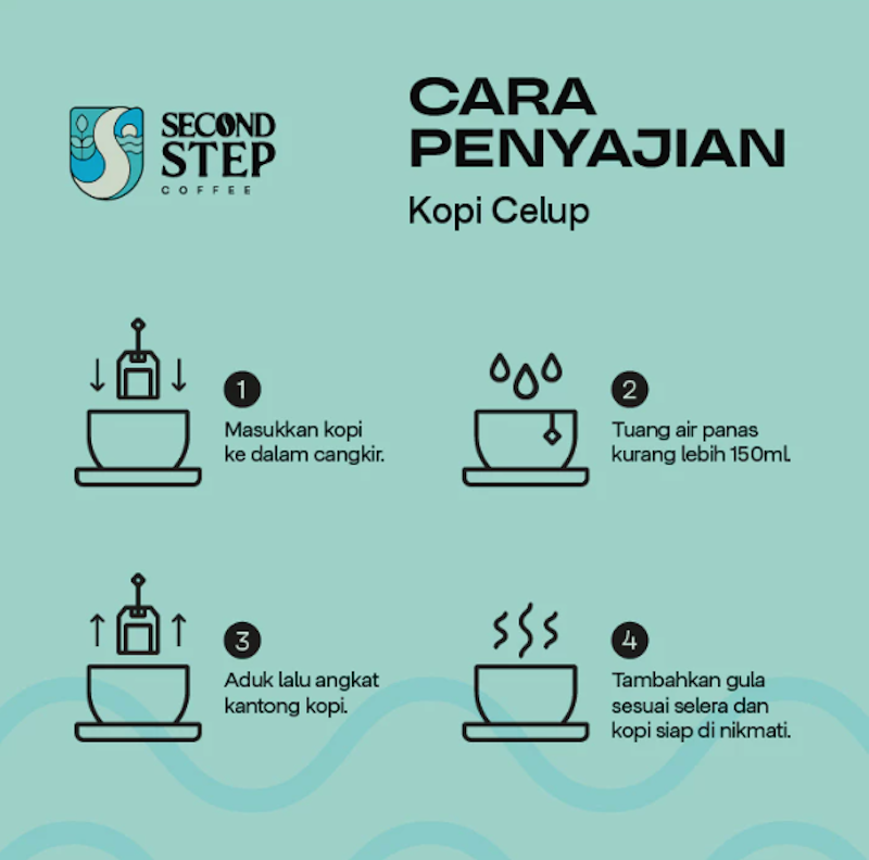 Second Step Kopi Celup Arabika Flores 4