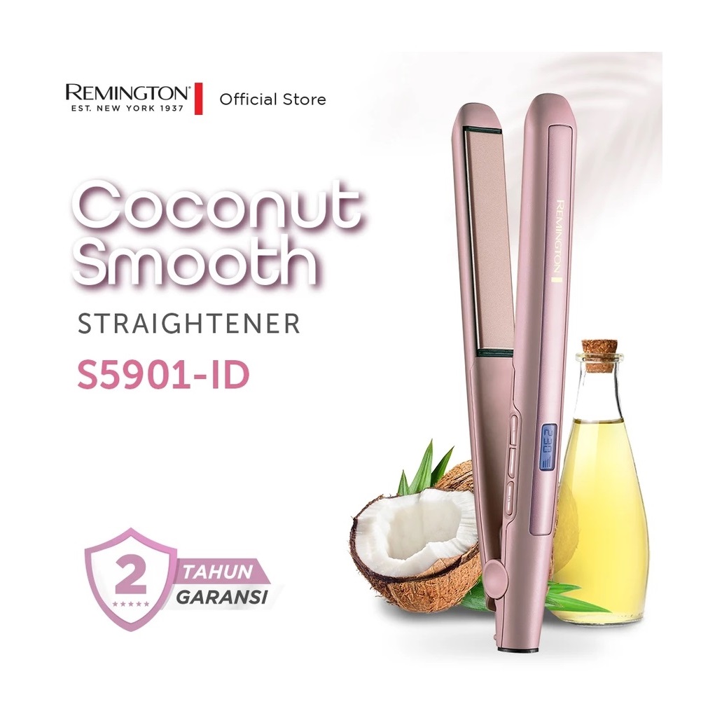 Spectrum Brands Remington Coconut Smooth Straightener  S5901