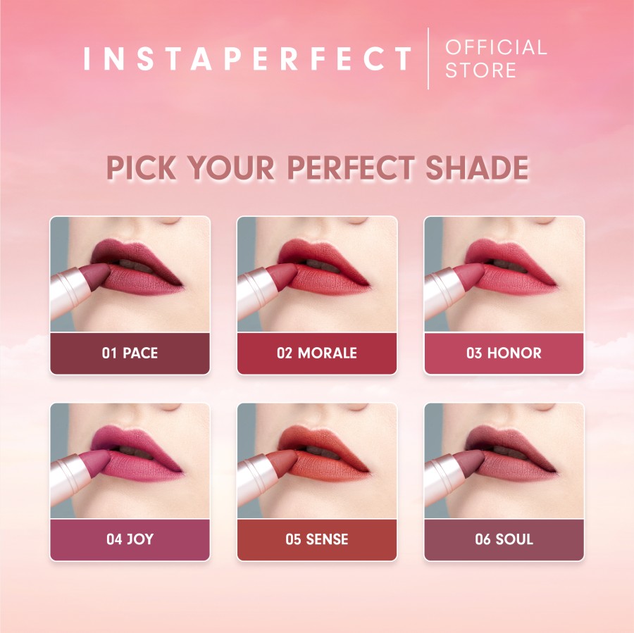 Paragon Technology and Innovation Wardah Instaperfect Mattecentric Lip Crayon - 06 Soul