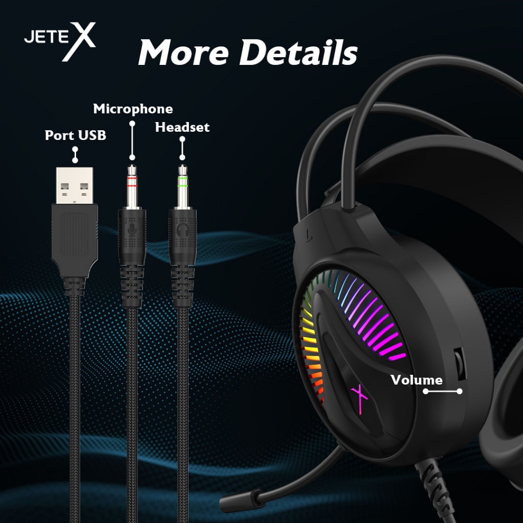 JETE Tenaga Indonesia JETE Headphone Gaming GS1