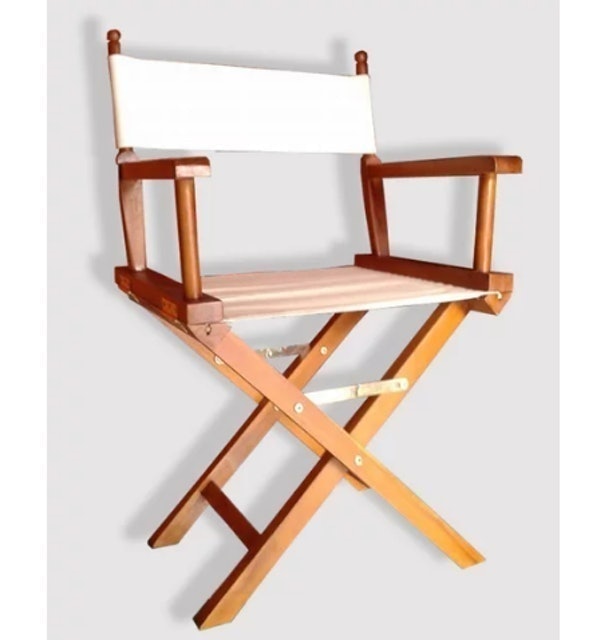 Kursi Sutradara Kayu Jati