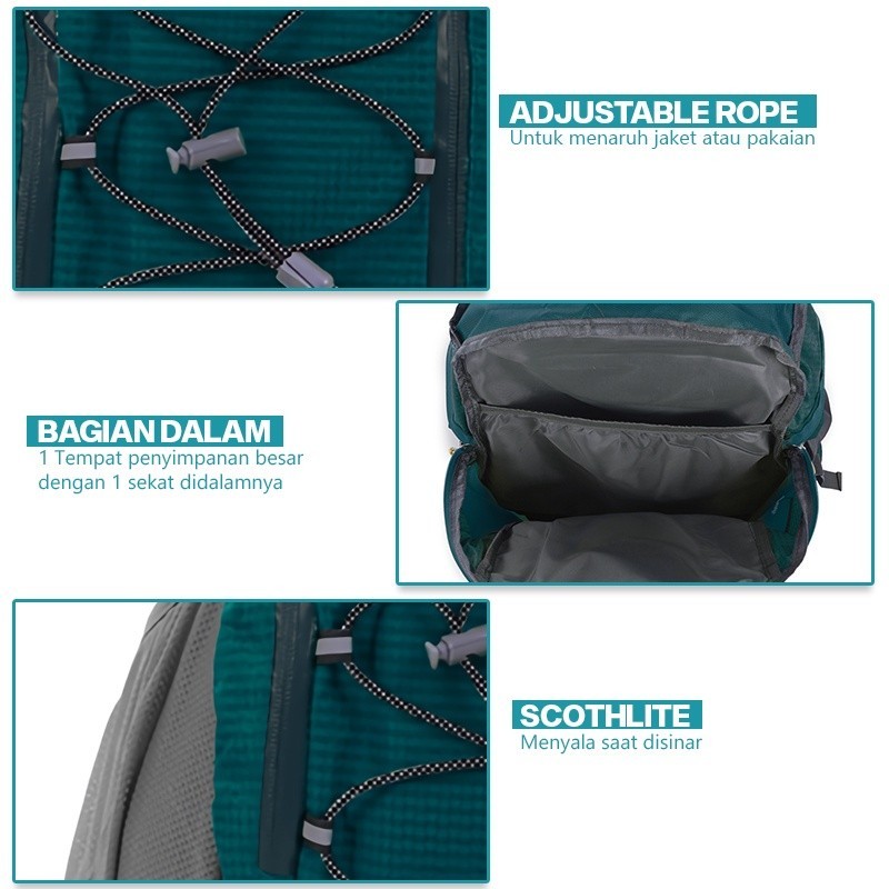 ELFS ACTIVE Tas Ransel Gunung Carrier 28L 2