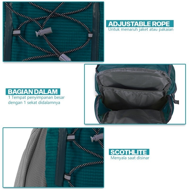 ELFS ACTIVE Tas Ransel Gunung Carrier 28L 2