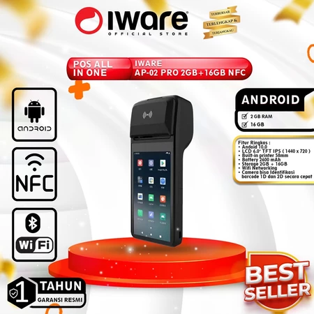 Iware Iware Mesin Kasir   AP-02 Pro