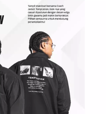 Indo Karya Group Evernext Jaket Coach Pria Temptation